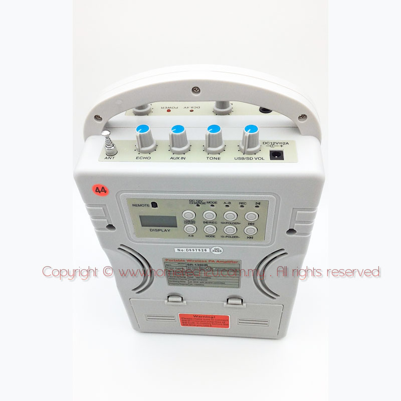 Buy KENPRO Portable Wireless PA Amplifier with USB SD Card