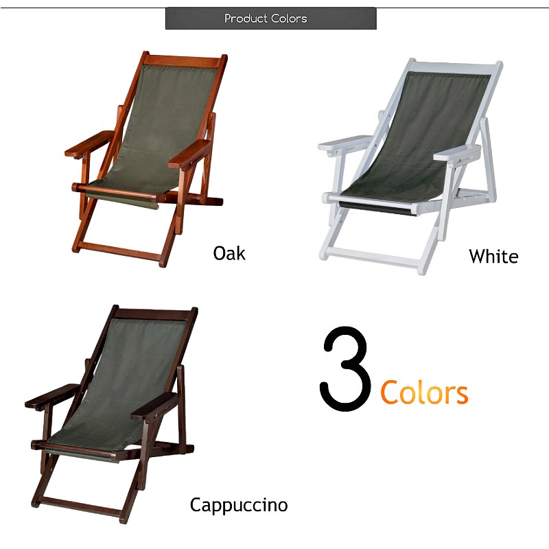 Buy Swiss Wood Folding Beach Chair by Hometech2u eRomman