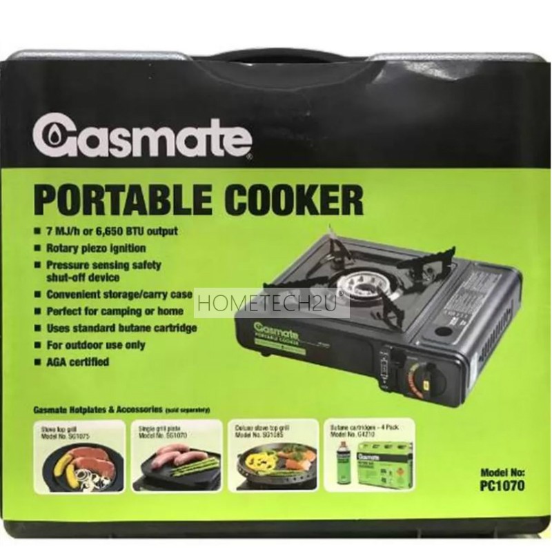 Buy Gasmate Portable Butane Gas Cooker (Black) eRomman