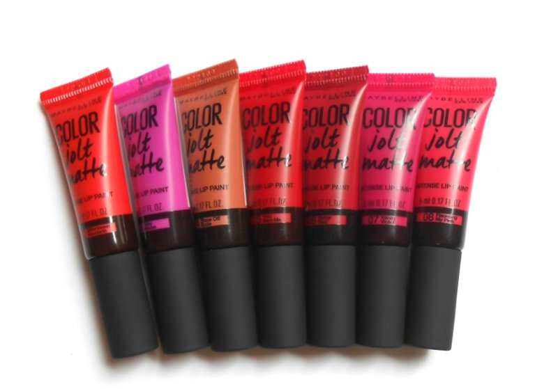 Maybelline Lip Studio Color Jolt Matte Intense Paint 5ml 6 Maybelline Lip Studio Color Jolt Matte Intense Paint 5ml 6 Colors
