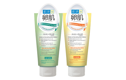 hada labo aha bha face wash acne control review