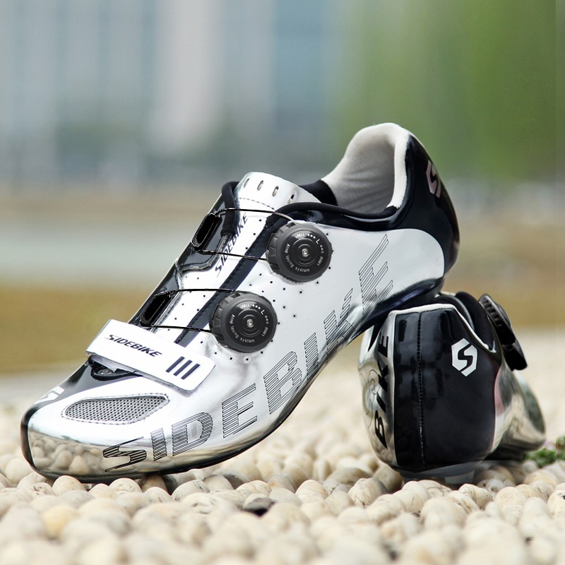 yellow or silver VCX Pro Carbon Cycling Road Shoes Lightweight Bike Gear