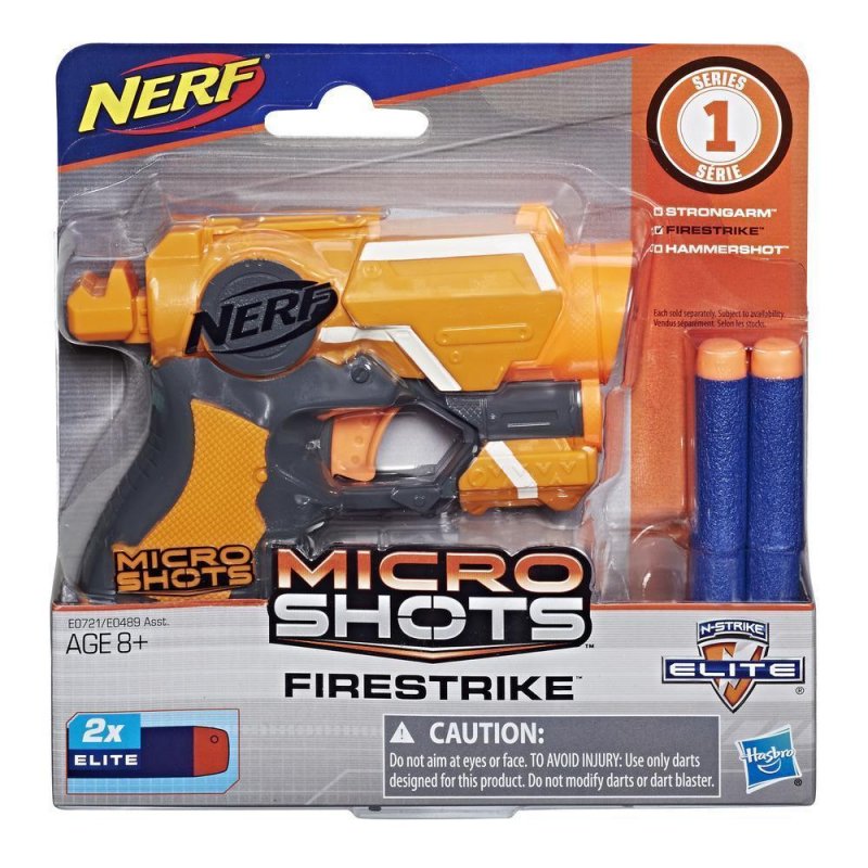 Cyberplads forfølgelse areal Buy Nerf MicroShots N-Strike Elite Blaster (6 Colors) Online | eRomman