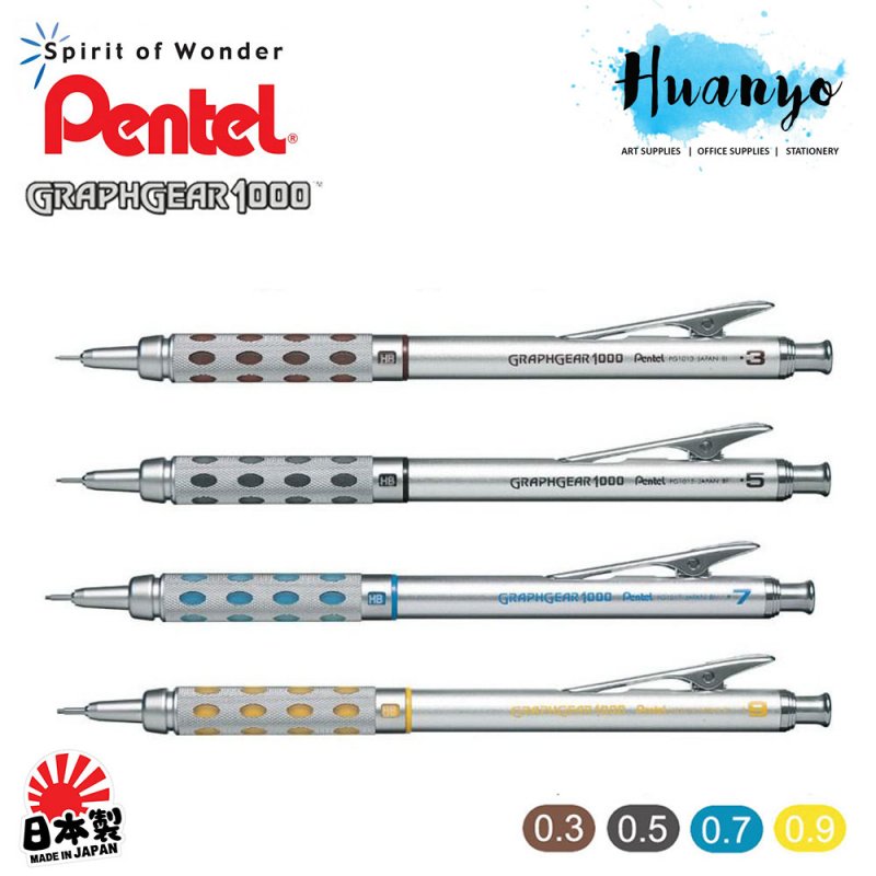 Pentel Lead Hardness Chart