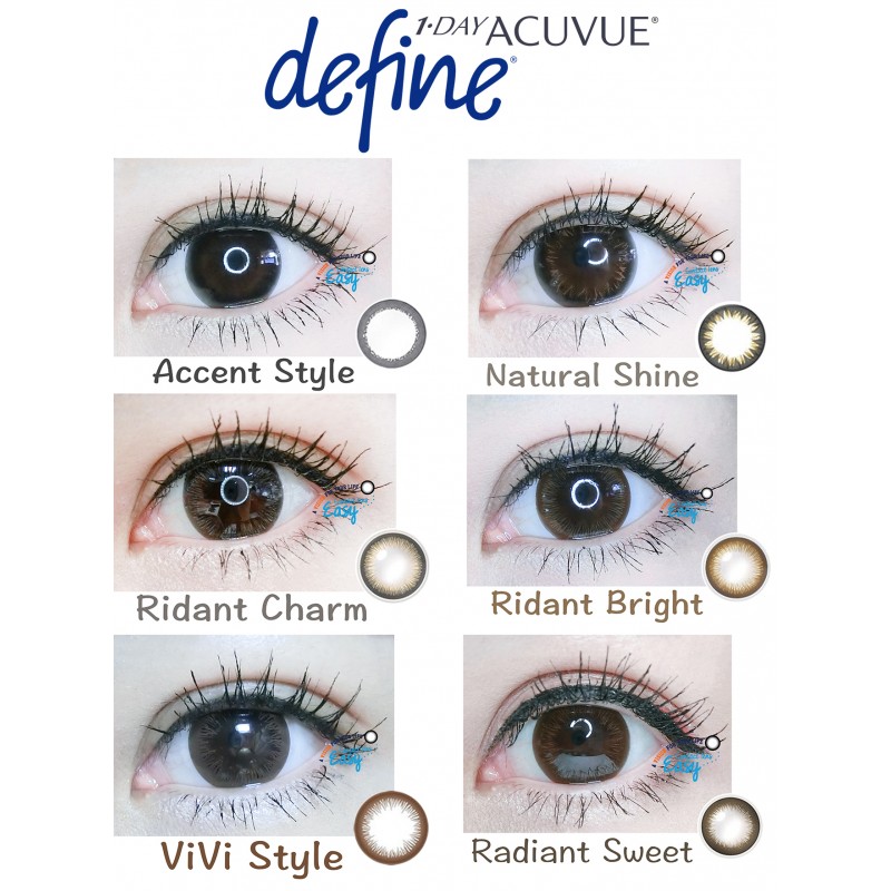 Buy 1 Day Acuvue Define Colors Contact Lens online eRomman
