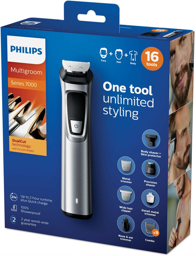 philips multigroom 7000 cleaning