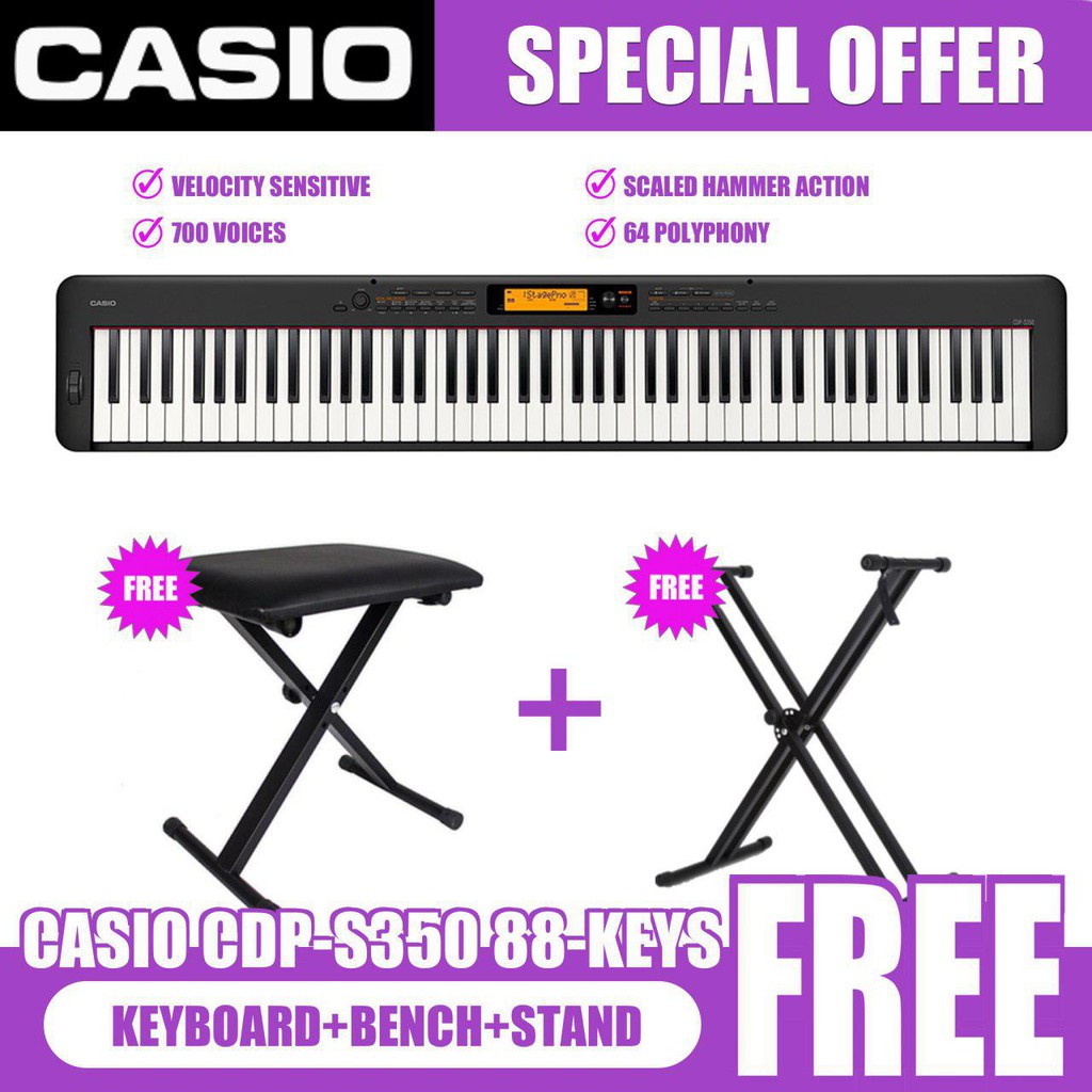 Buy Casio Keyboard Cdp S350 As Picture Eromman