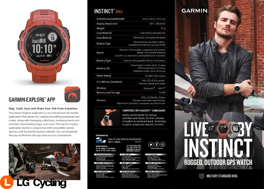 garmin instinct black