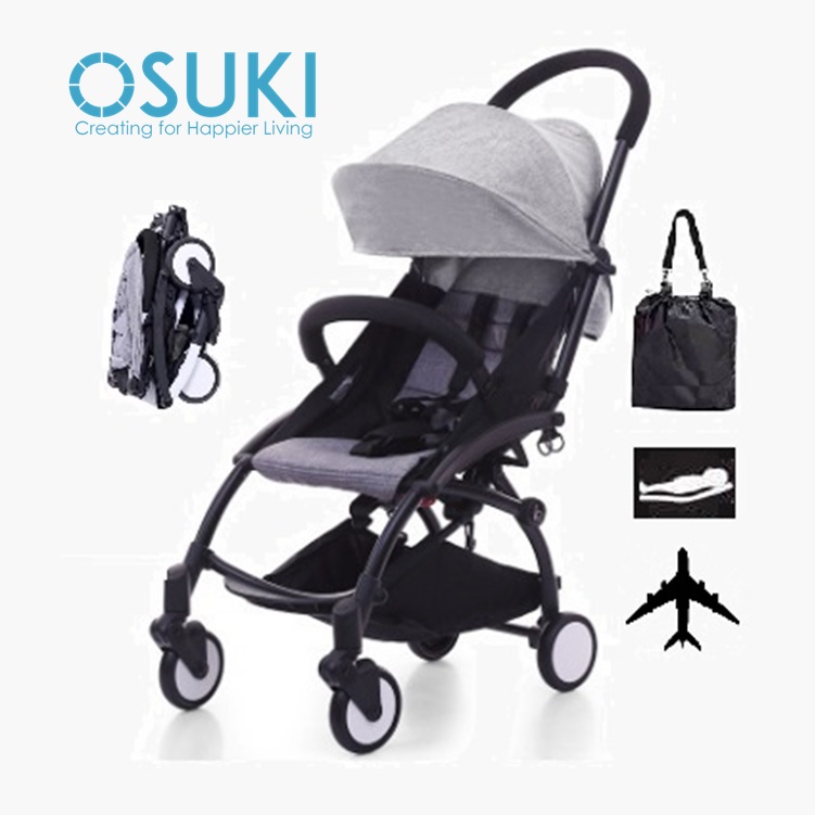 one hand collapsible stroller