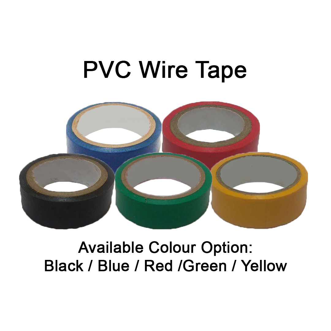 Buy Littlethingy LittleThingy PVC Wire Tape (Black/Red/Green/Yellow