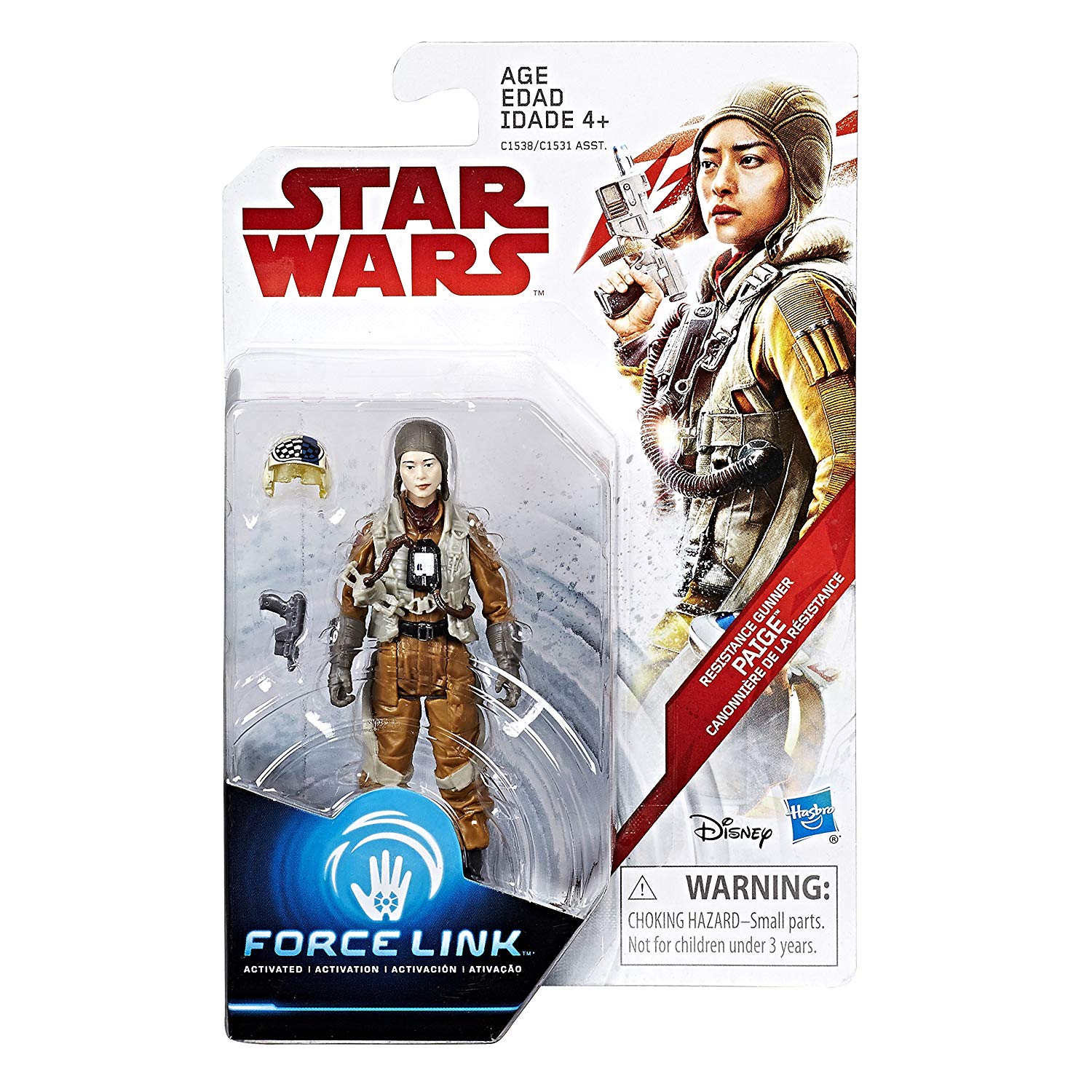 STAR WARS FORCE LINK RESISTANCE GUNNER PAIGE