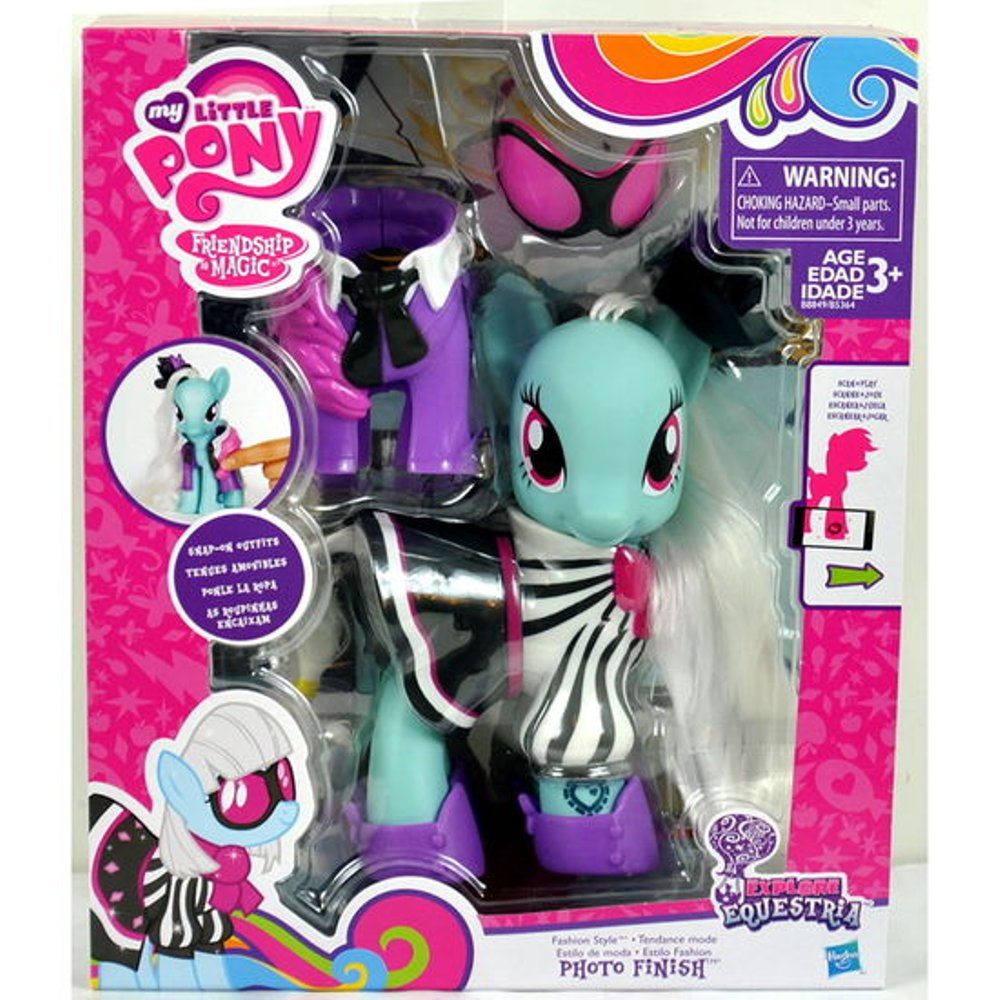 My Little Pony Explore Equestria 6-inch Fashion Style Snap-on Outfits 