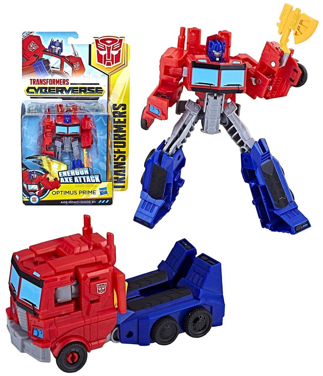 transformers cyberverse toys optimus prime