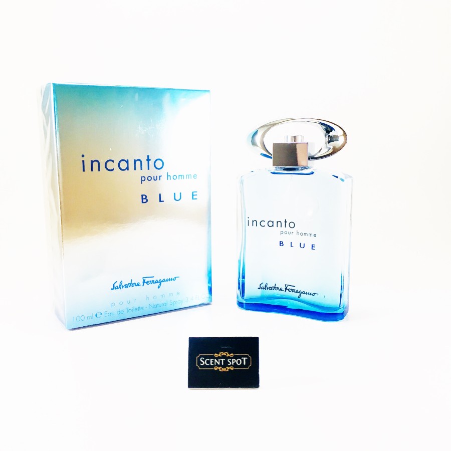 salvatore ferragamo incanto blue pour homme 100ml edt