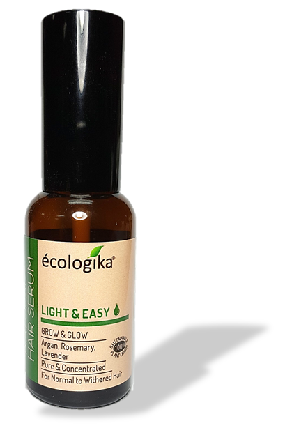 Buy Ecologika Natural Hair Serum Light Easy 30ml Argan