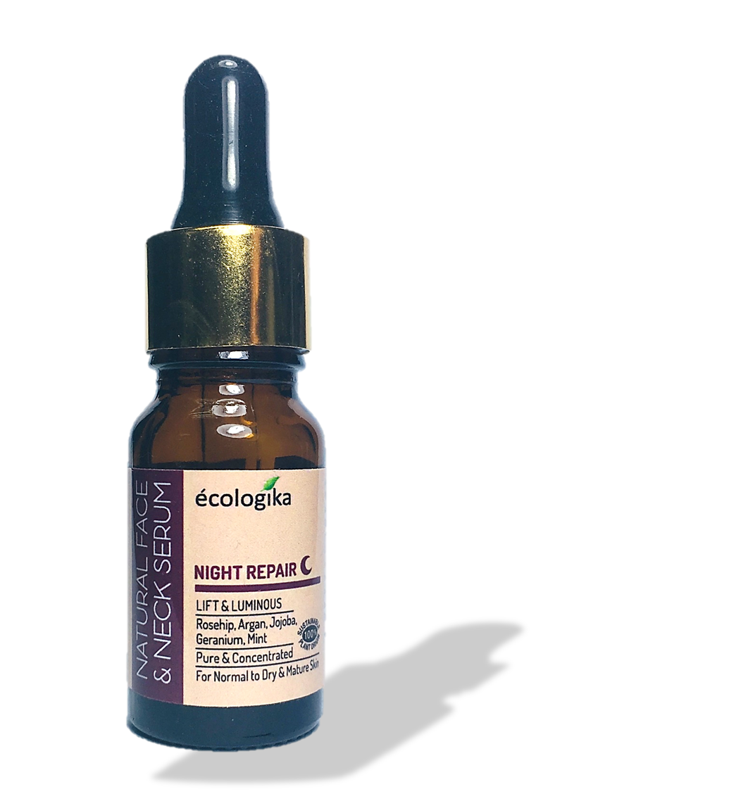 Buy Ecologika Natural Face & Neck Serum Night Repair 10ML eRomman