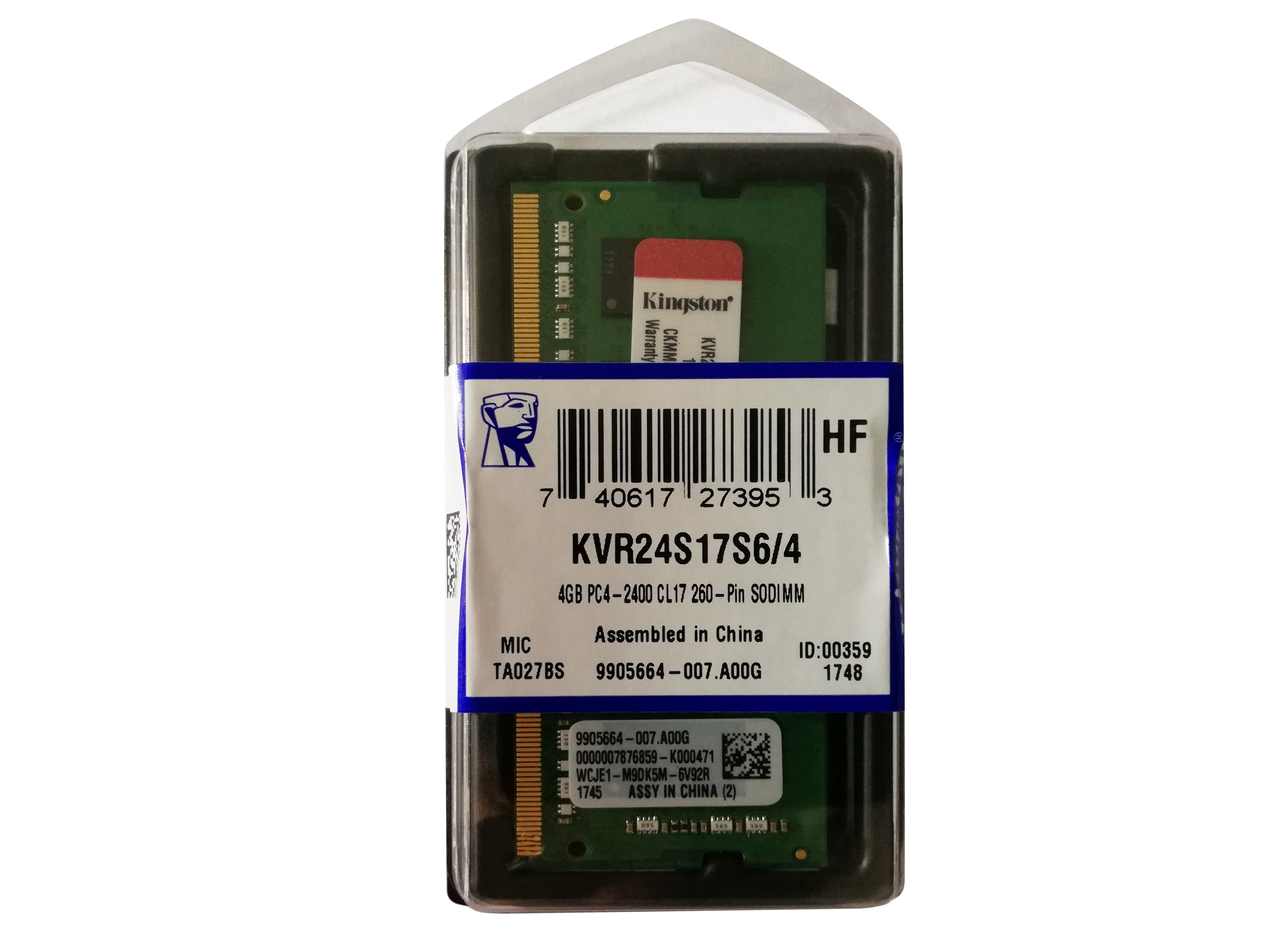 رم DDR4 کامپیوتر کینگستون HyperX Fury 2400MHz 4GB - تولواتک - Tolvatech