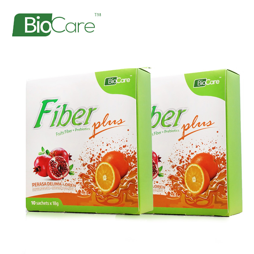 Buy Biocare Fruits Fiber Plus X2 X 10 sachets eRomman