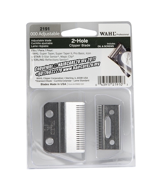 wahl super taper screws