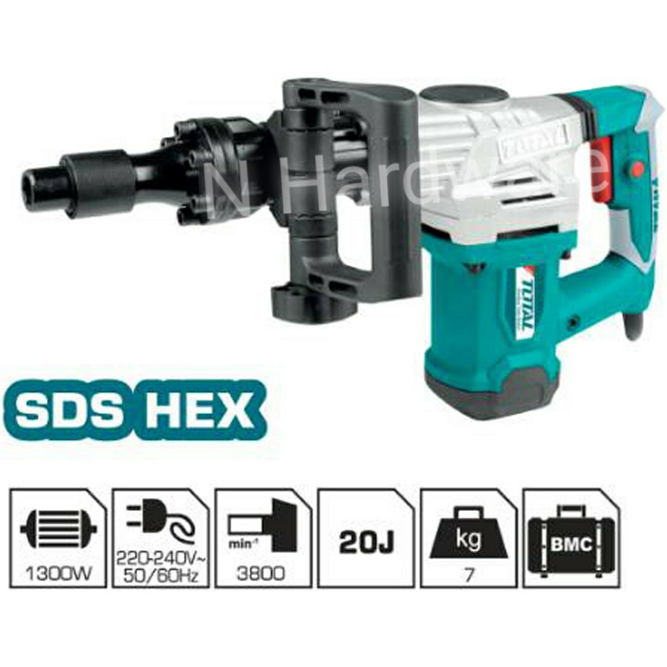 Total Demolition Breaker 1300w Th213006 (100% Original)