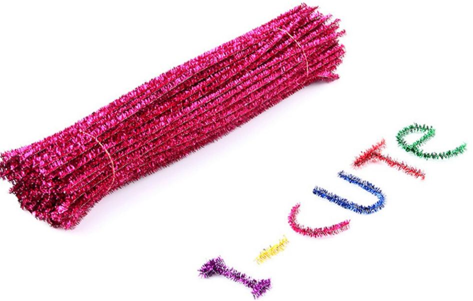 Buy Lsthometrading 10pcs Pack Diy Twisting Bar Glitter Tops Glitter Hairy Glitter Twist Stick Christmas Decoration Accessories Handmade Toy Eromman