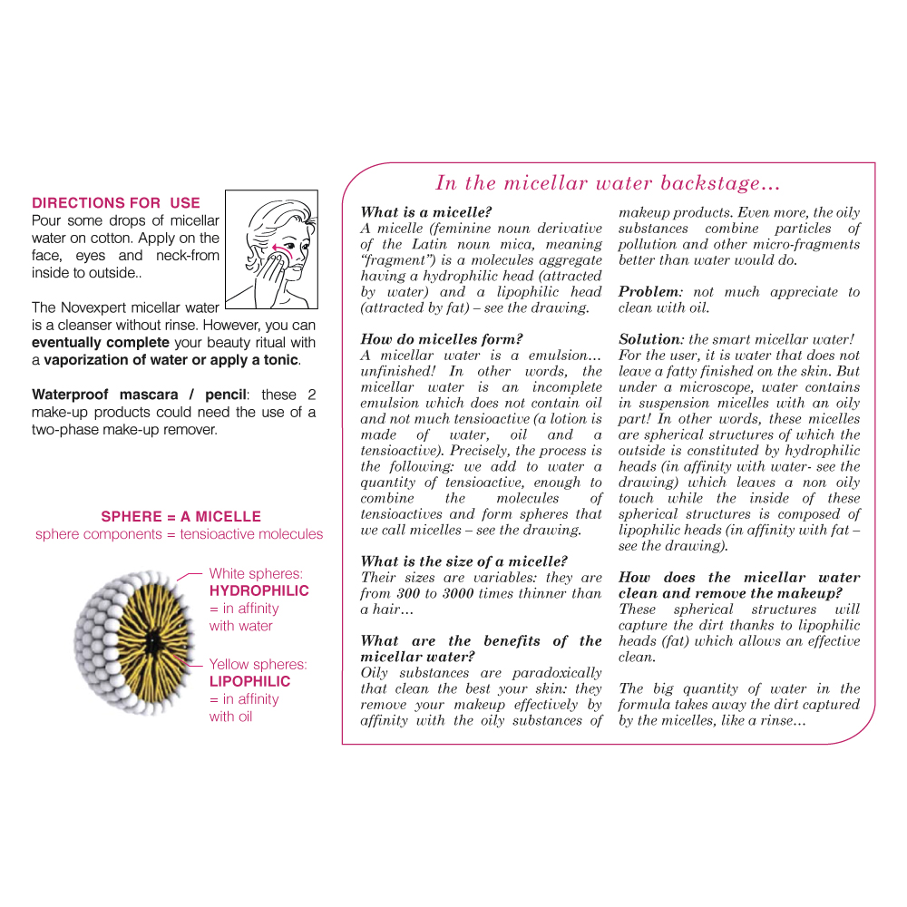 novexpert micellar water