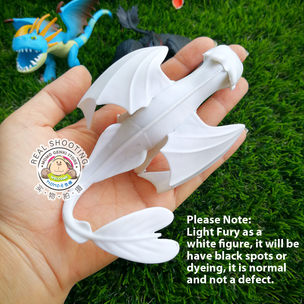 Buy Dragon Toothless Light Fury Figures Cake Topper