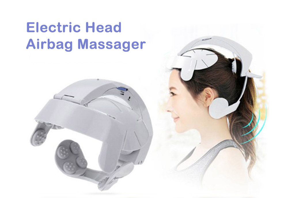 Buy Scalp Head Massage Helmet Machine Brain Relaxation eRomman