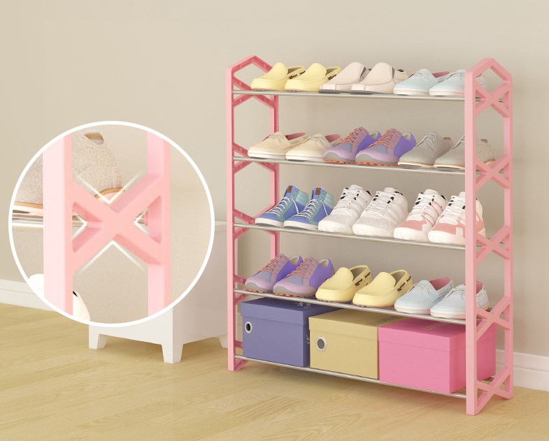 Theeejs Rack Color Buy Modern Simple 5 Tiers Shoe Rack Light (3 Colors) | eRomman
