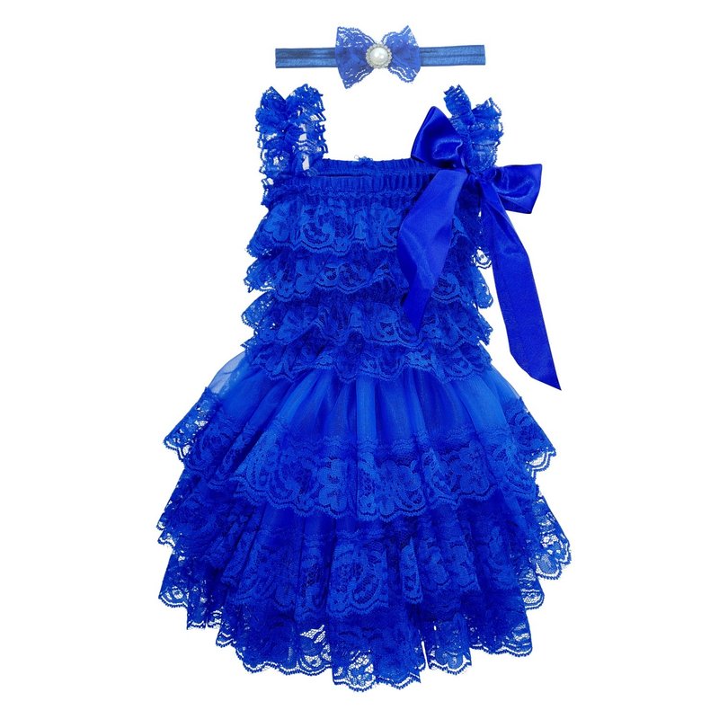 royal blue baby headband