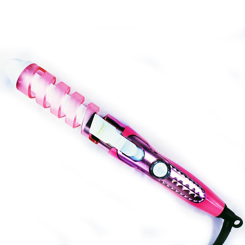 Buy Spiral Ceramic Hair Curling Iron Online eRomman