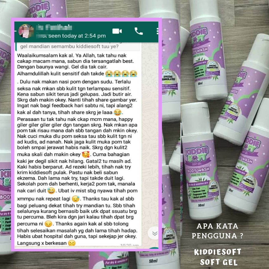 Buy Groboc Kiddiesoft Shower Gel For Eczema / Sensitive Skin Problems