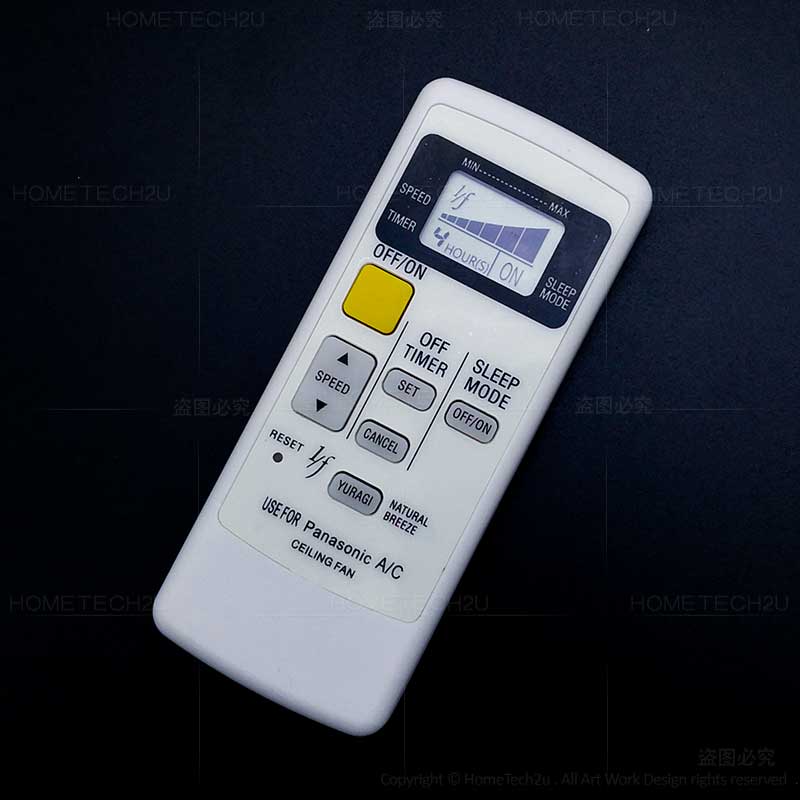 Buy Panasonic Kdk Ceiling Fan Remote Control Replacement (White) eRomman