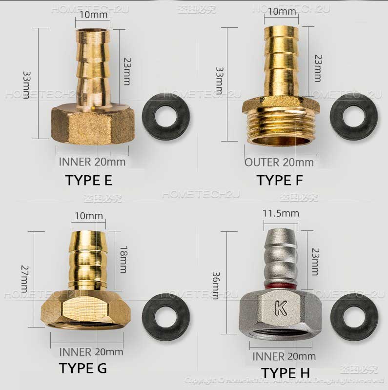 Buy Gas Stove Connecter Inlet Joint Hose Connection eRomman