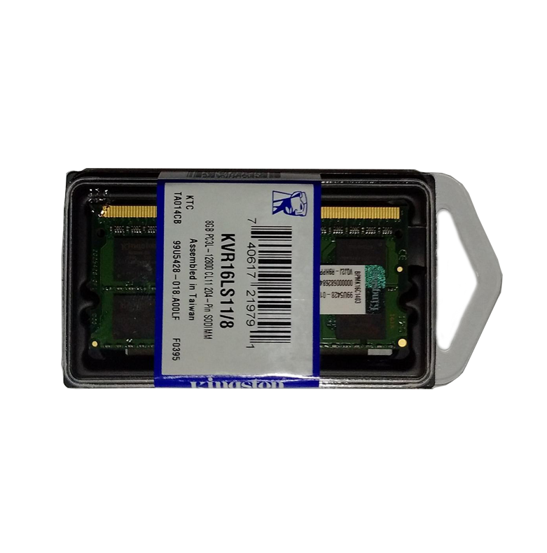 Kingston Low Voltage 8GB DDR3L 1600 MHz CL11 DR X8