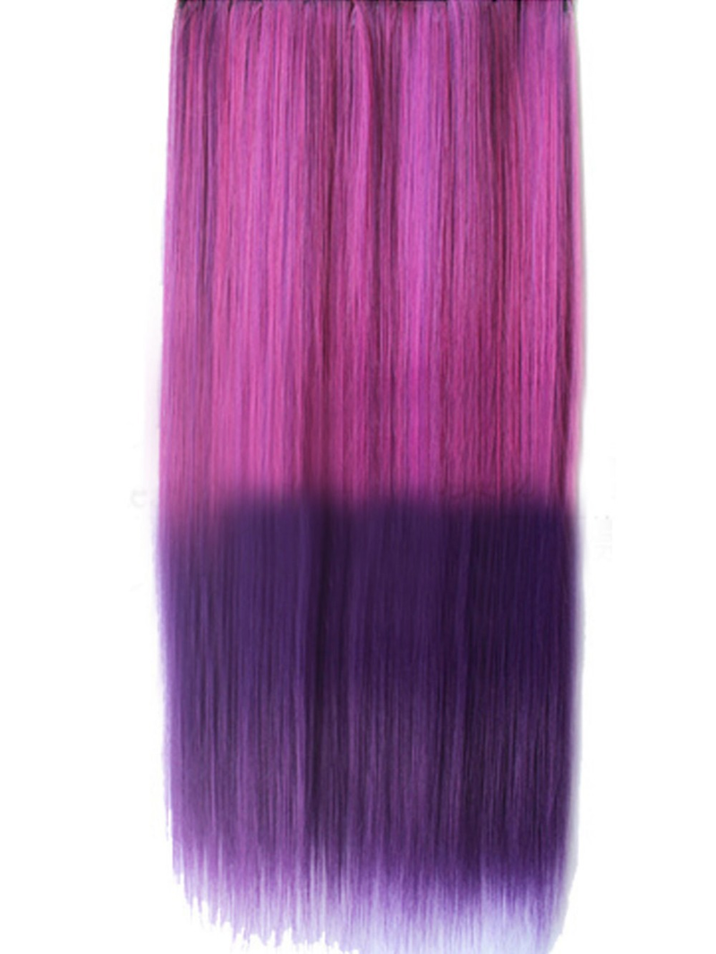 Buy Dip Dyed Ombre Straight Hair Extensions 65cm Long 8 Colors