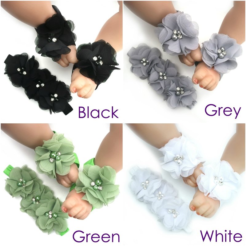 baby girl barefoot sandals
