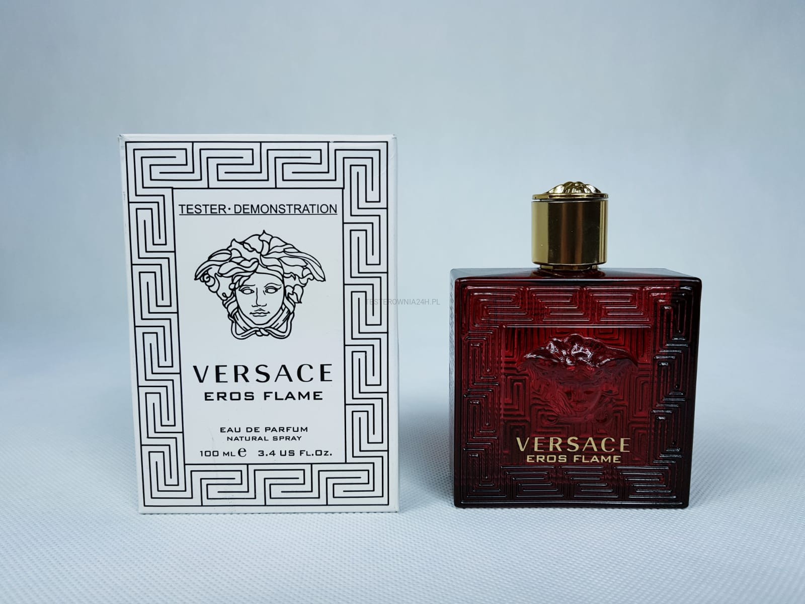 Версаче флейм. Eros Flame Versace 100 мл. Versace Eros Flame men 100ml EDP Test. Versace Eros Flame men EDP 100ml. Versace Eros Flame men Tester 100ml EDP.