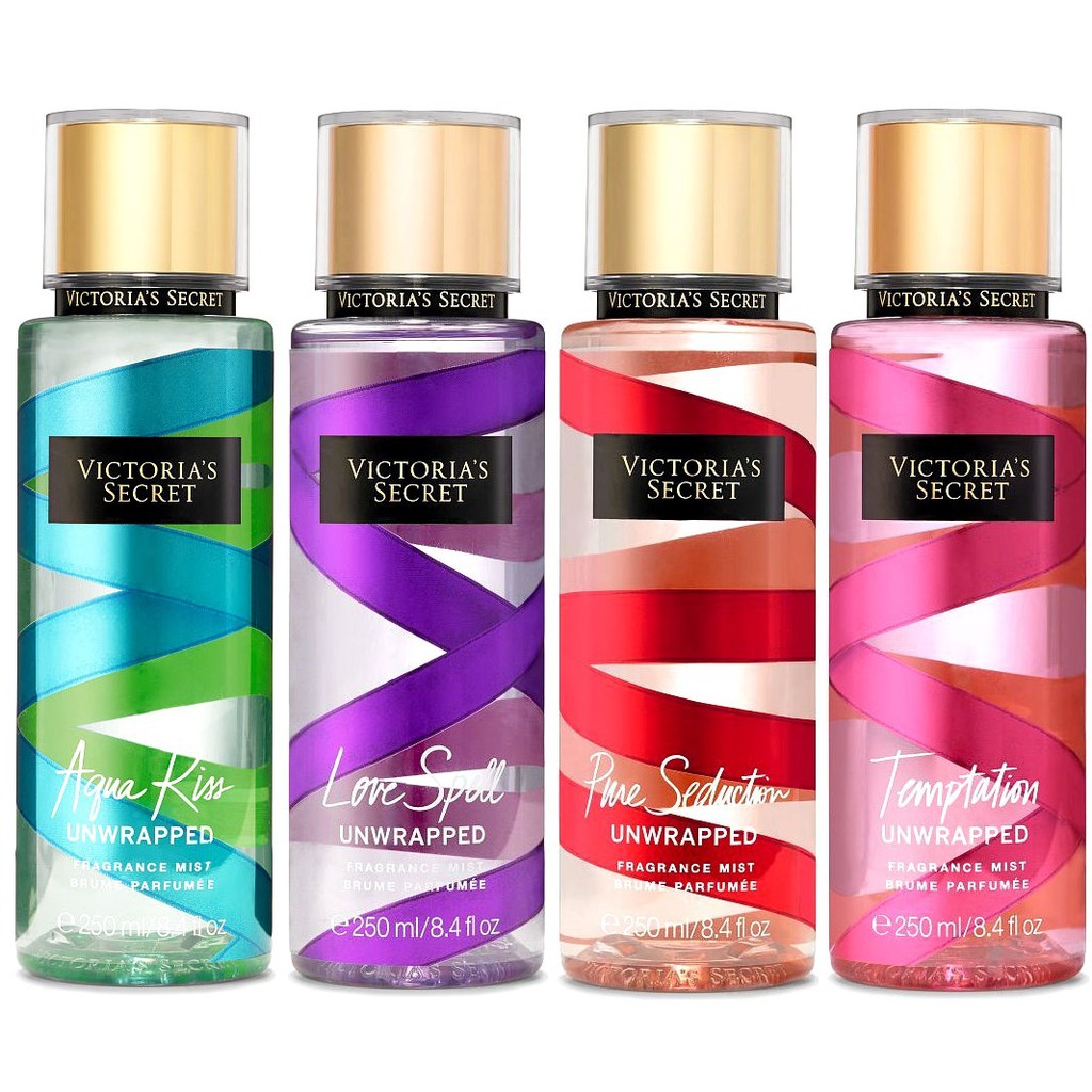 victoria's secret temptation unwrapped fragrance mist