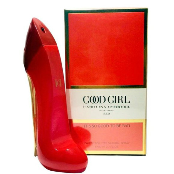 carolina herrera perfume red shoe