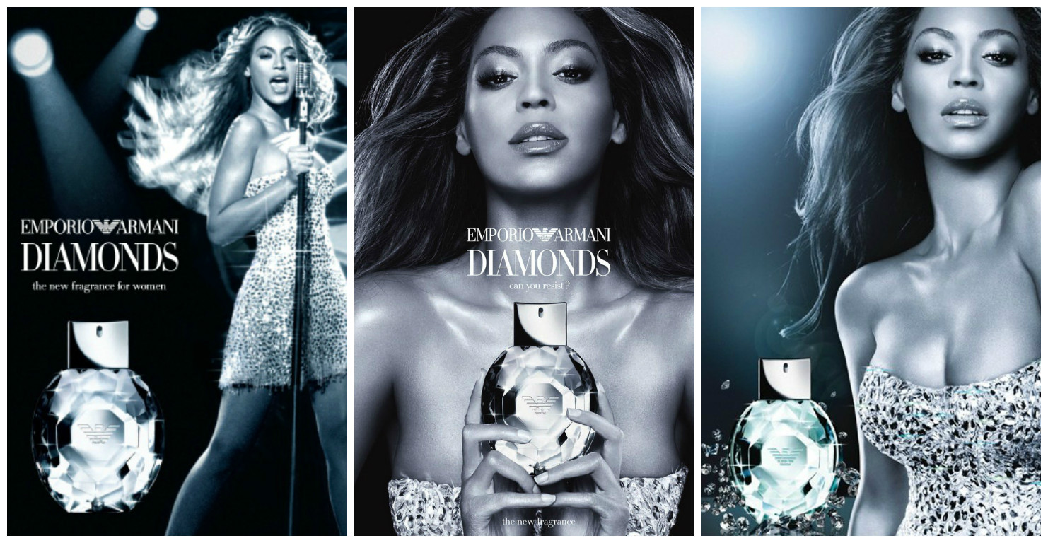 beyonce armani diamonds