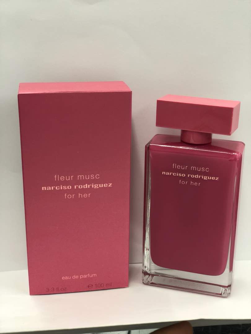Narciso Rodriguez for her Eau de Parfum Eau de Parfum Narciso Rodriguez. Narciso Rodriguez fleur Musc for her, 100 ml. Narciso Rodriguez for her fleur Musc EDP 50ml. Narciso Rodriguez for her fleur Musc EDP 7.5ml.