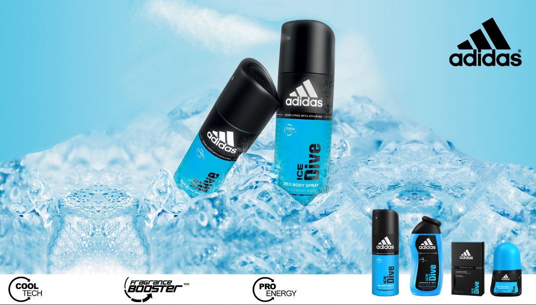 adidas ice dive men's desodorante 150ml
