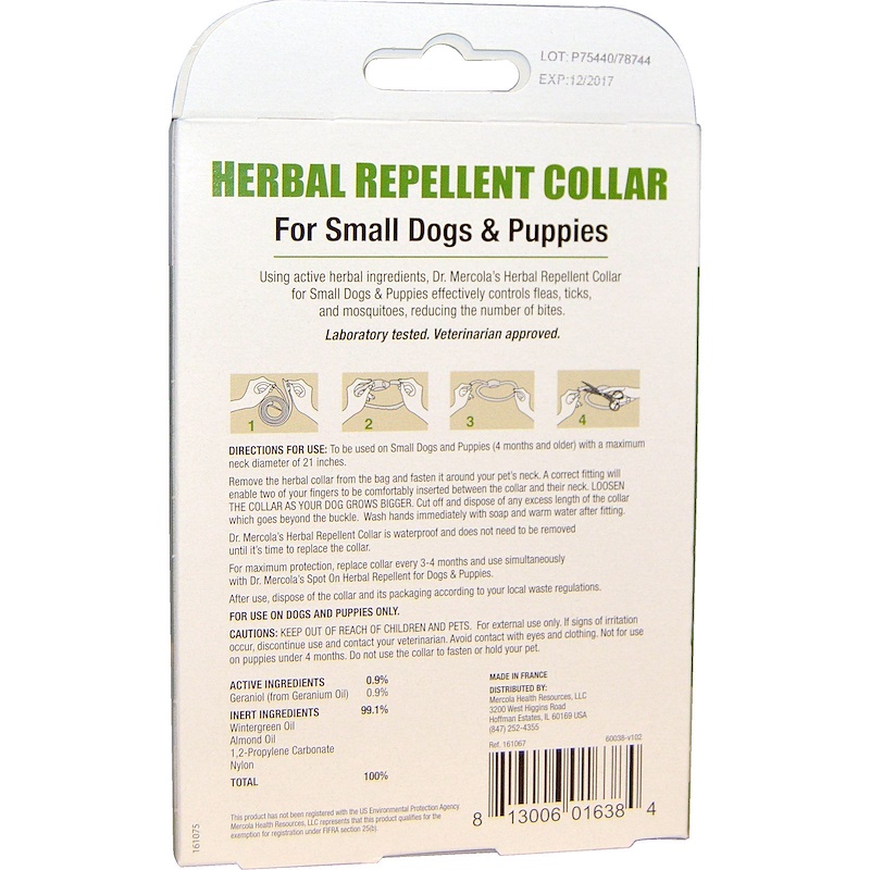 dr mercola flea collar