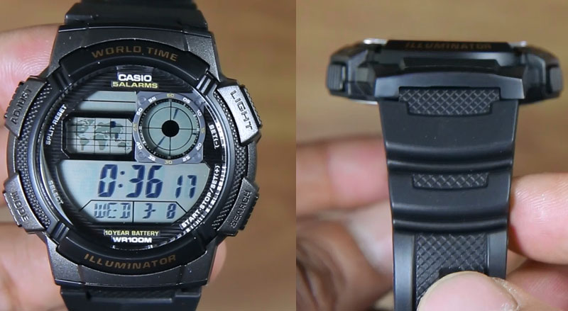 casio salarms wr100m