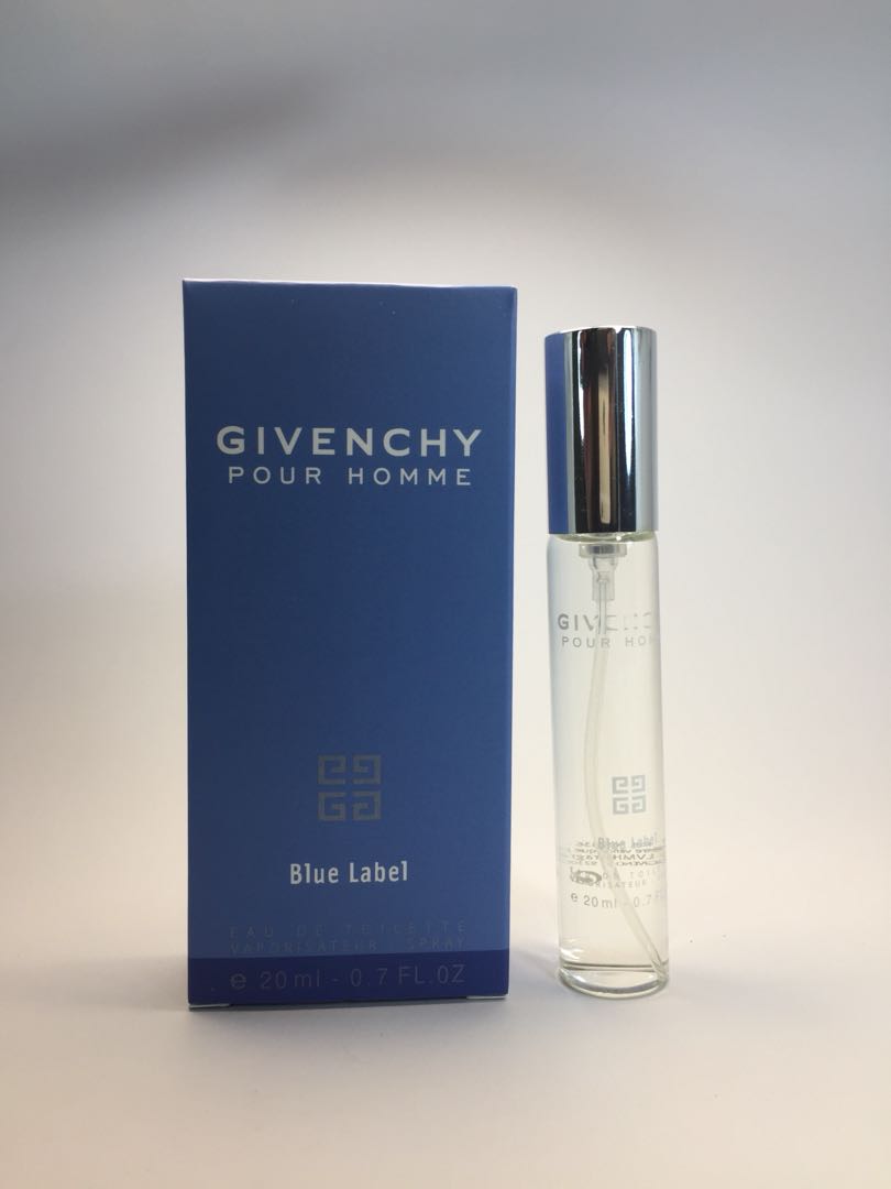 Givenchy Pour Homme Blue Label Edt Miniature Men Perfume 20ml