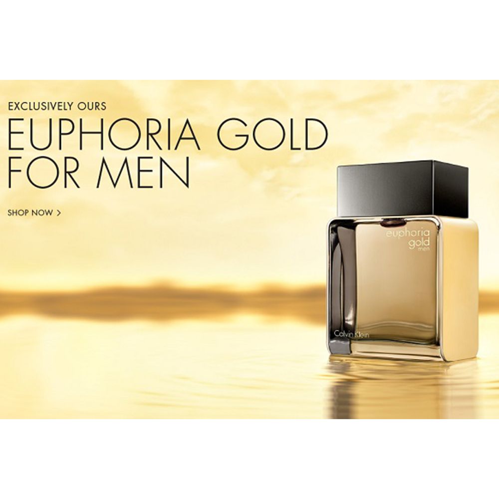 calvin klein euphoria gold men