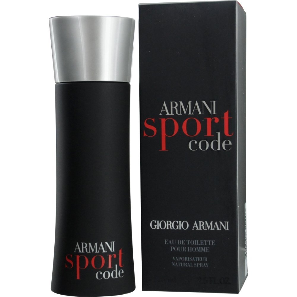 armani black code sport