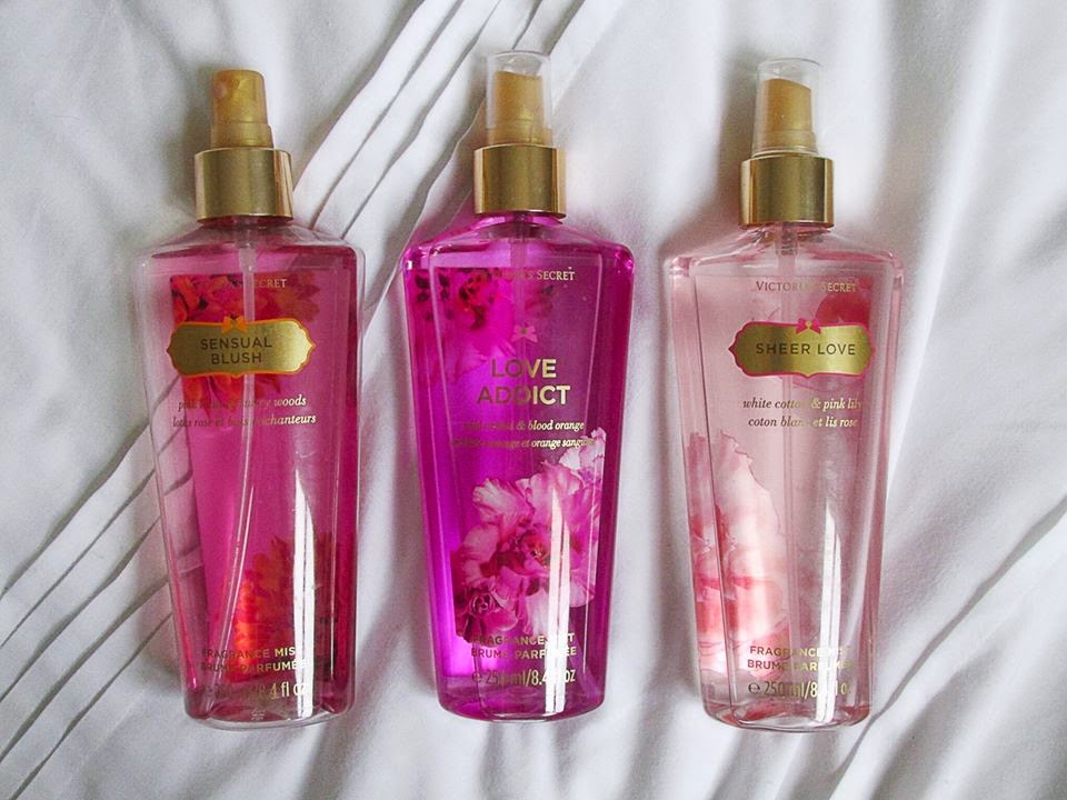 blush body spray victoria secret