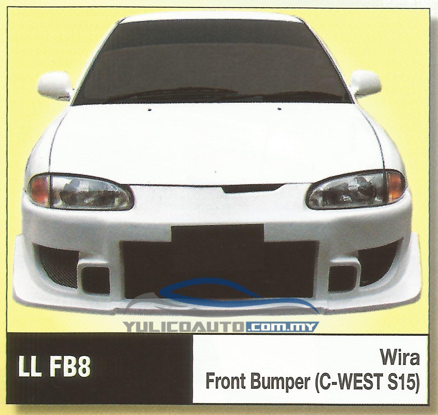 Buy Proton Wira Satria Putra Car Front Bumper [FRP] eRomman